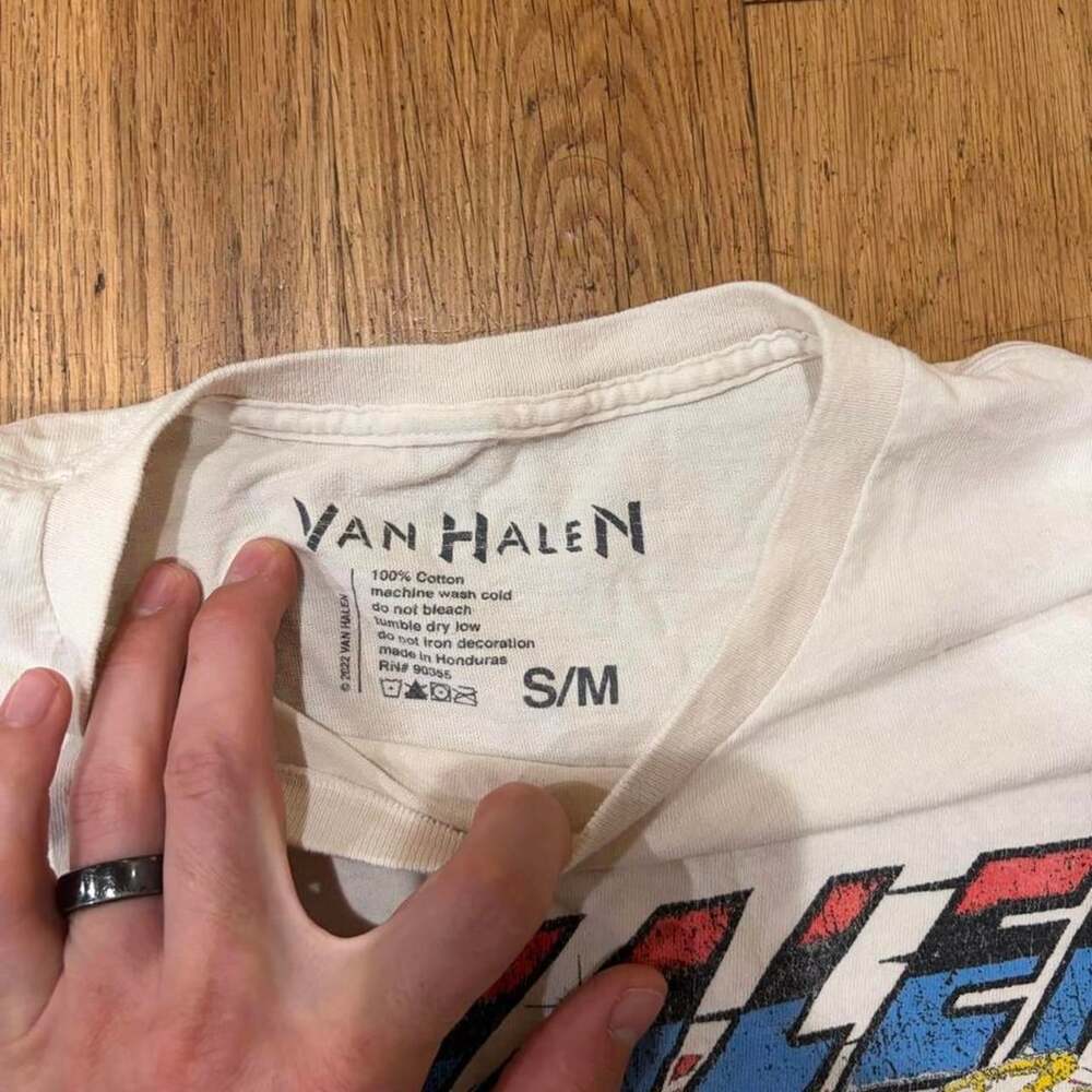 Van Halen Racing 84 Graphic T-Shirt - Picture 3 of 6